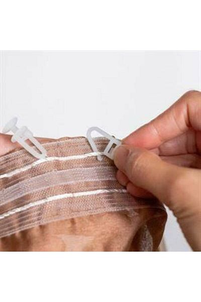 Sermet Süs Dünyası Buton alb pentru perdea interblocată 50 buc
