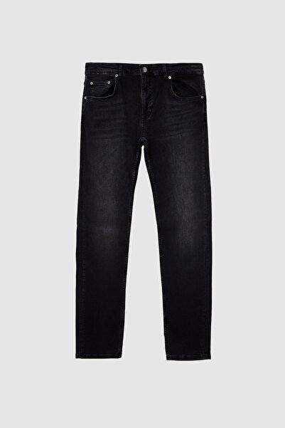 Tween Super Slim Fit Siyah Denim Pantolon