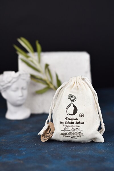 KALE NATUREL SABUN Kolajen Taş Dövme Sabun - Doğal Bitkisel Sabun 125gr