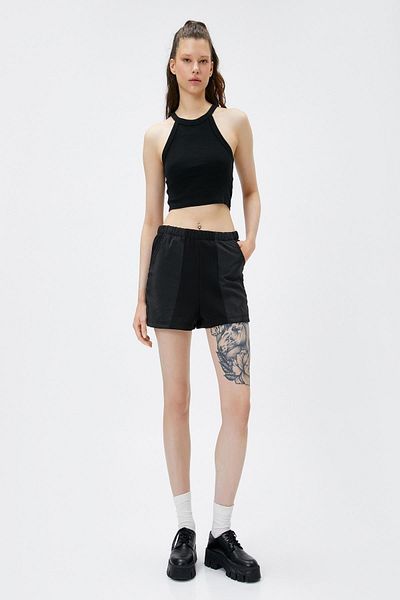 Koton Women's Black Shorts & Bermudas