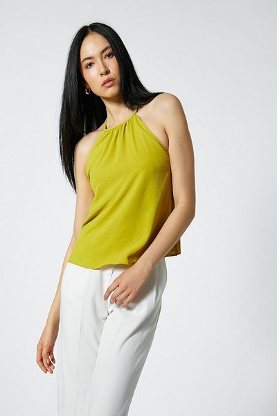 Koton Zitronen-Sari-Tanktop für Damen