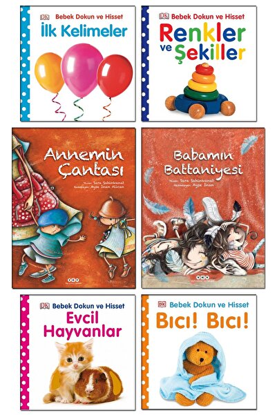 Yapı Kredi Yayınları Annemin Çantası Babamın Battaniyesi Pearson Bebek Dokun ...