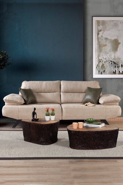 Eymense Arog Üçlü Kanepe