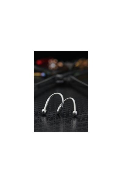 depozoom Cerrahi Çelik Spiral Kıkırdak Piercing