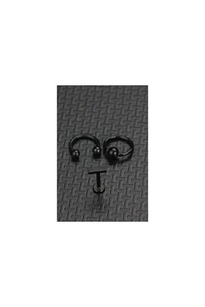 depozoom Cerrahi Çelik Kıkırdak Tragus Helix Uyumlu Halka Set Piercing 10 Mm