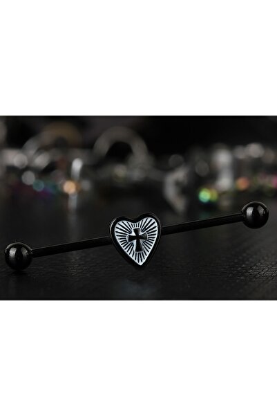 depozoom Cerrahi Çelik Hac Kalp Köprü Piercing