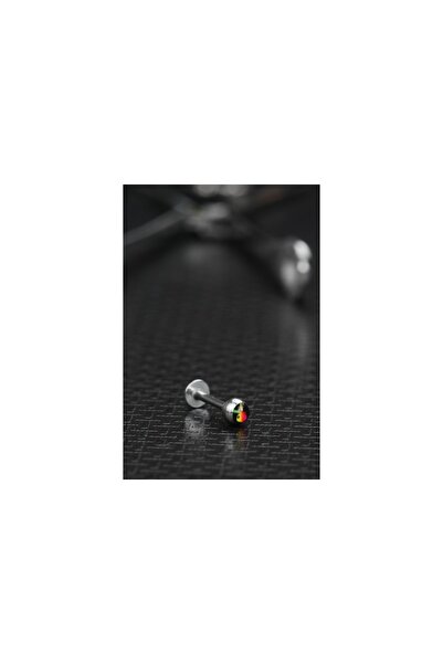 depozoom Cerrahi Çelik Playboy Dudak Piercing 8 mm