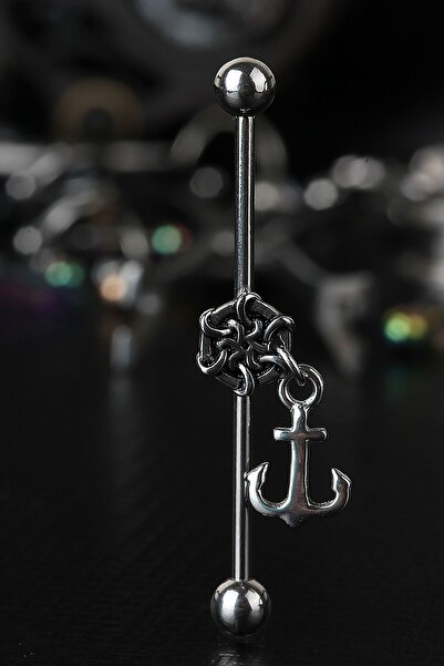 depozoom Cerrahi Çelik Çapa Köprü Piercing