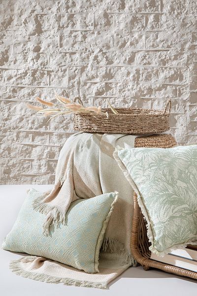 Yataş Olines Decorative Throw Pillow - Sage