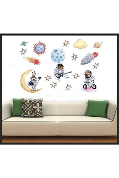 Göktuğ Hediyelik Set de animale în îmbrăcăminte spațială uriaș