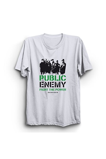 The Fame Tricou Public Enemy, Green Design, Hiphop, Rap