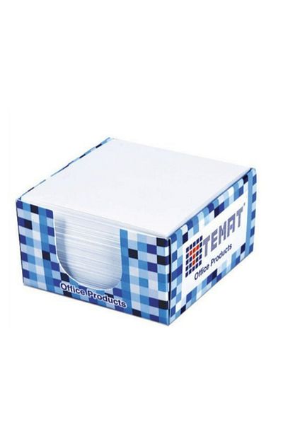 Temat 34897 Cube Block White 8x8