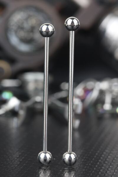 depozoom Titanyum 1.20gr Ağırlığında Köprü Piercing 40mm