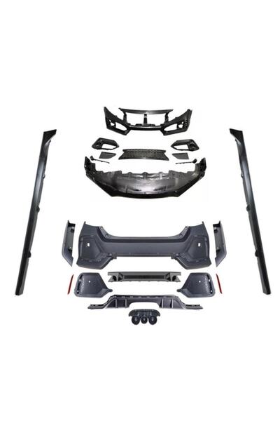 OLED GARAJ Civic Fc5 2016-2021 İçin Uyumlu Type-R Görünüm Body Kit (Panjur Da...