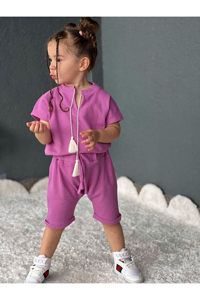 bohemiankiids NEW SHORTS SUIT PURPLE