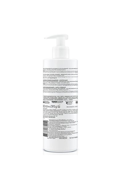 Vichy Dercos Neogenic Ince Ve Zayıf Telli Saçlar Için Hacim Veren Saç Dökülme Karşıtı Şampuan 400 ml