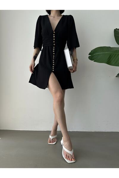 AÈC PRIVÈ Rochie de vară pentru femei din in 88778