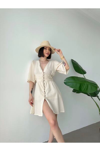AÈC PRIVÈ Women's Summer Linen Dress 88778
