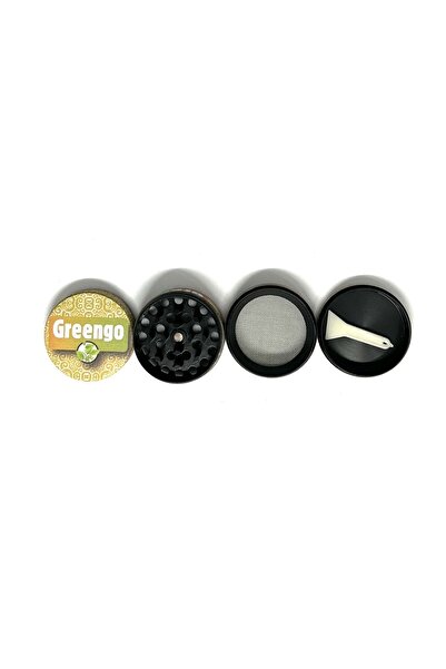 Greengo 2 Parça Sigara Pipe+Grinder Smoking Set