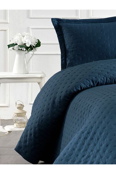by ballı biocotton Set cuvertură de pat dublă spălată (240X260, 50X70)
