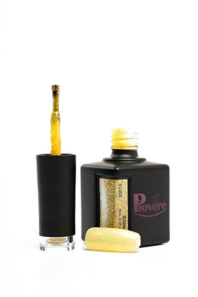 PIOVERE Kalıcı Oje Glitter C03 Champagne (15ML)