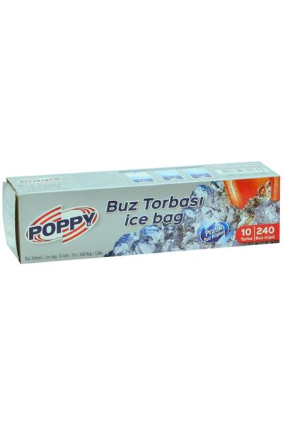 MEZ-PACK BUZ POŞETİ 10' LU - 240 BUZ KÜPÜ (1 PAKET )