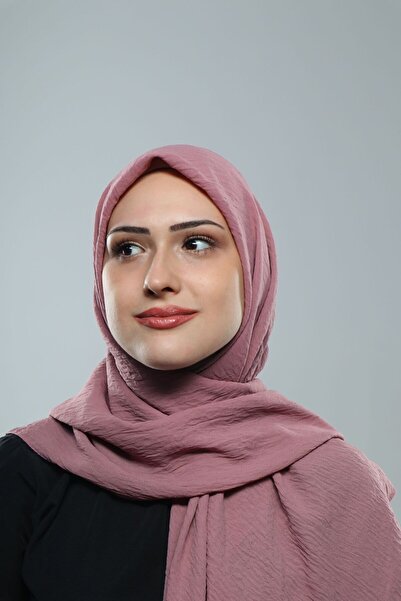 ISHENOUR وشاح الجاز المتربة روز
