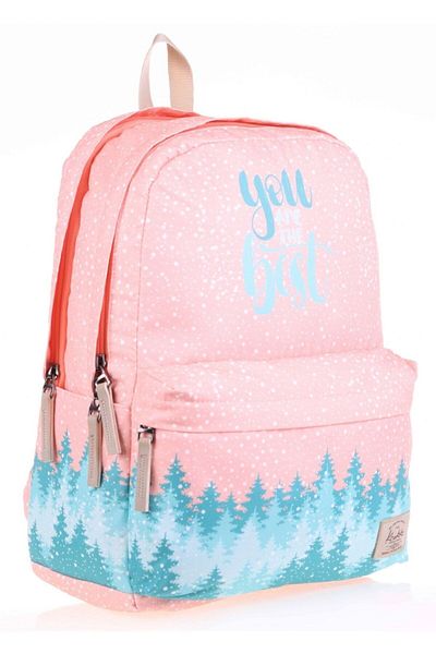 KAUKKO Layer Pink Green Scoala Si Rucsac Zilnic - Munte - Fata