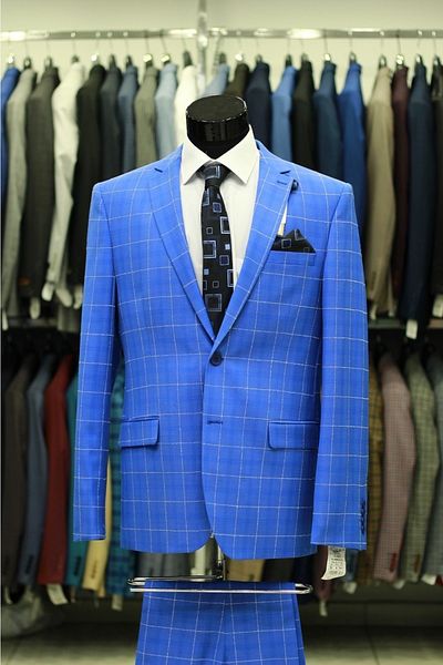 MASSARO Σετ μάλλινο κοστούμι Slim Fit