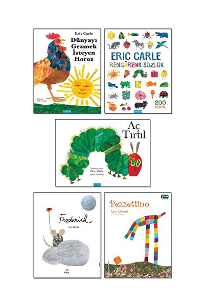 Mavi Bulut Yayıncılık Frederick Pezzettino Leo Lionni Aç Tırtıl Dünyayı Gezme...