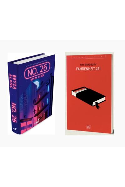 İndigo Kitap İNDİGO BEYZA ALKOÇ NO. 26 CİLTLİ & İTHAKİ RAY BRADBURY FAHRENHEİ...