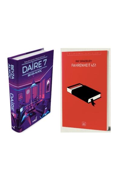 İndigo Kitap İNDİGO BEYZA ALKOÇ DAİRE 7 CİLTLİ & İTHAKİ RAY BRADBURY FAHRENHE...