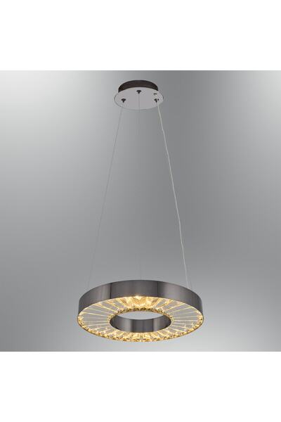 Özcan Aydınlatma 2715-40-24 Plata 40'Lık Çember Sarkıt Platin