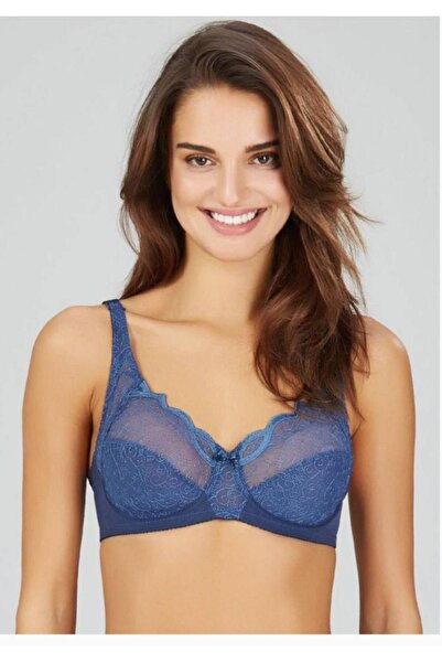 Kom Sutien Blue Cupless Wire efect modelator pentru femei, sezon nou