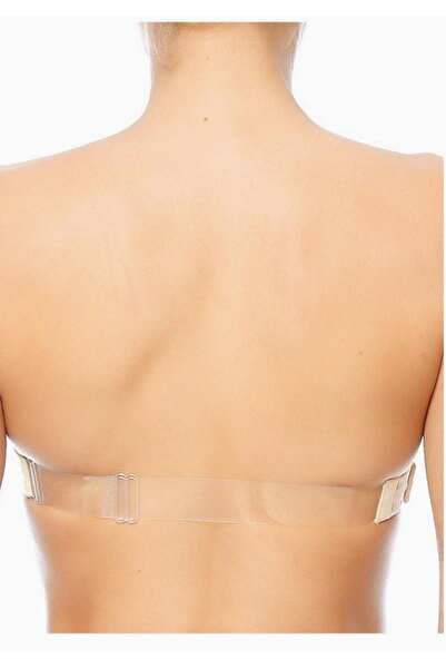 Nurteks Unassisted Transparent Strap Bra Skin New Season (1 Piece Economical)