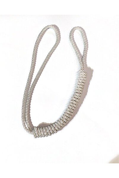 TB HOME Örgü Braçol Kordon Örgülü Braçol Perde Bağı (1 ADET)