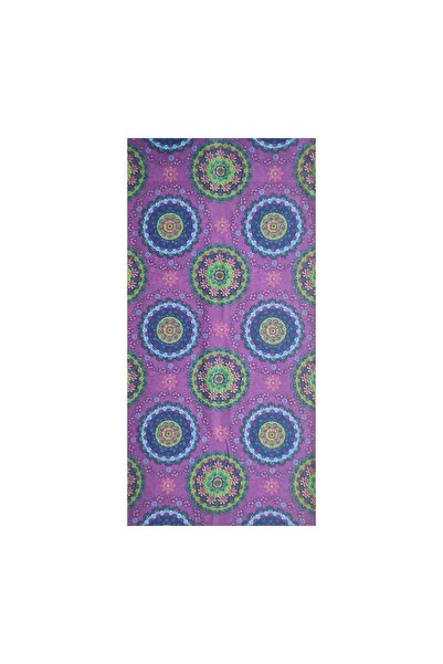 Tedz Collection Bhandana باندانا أنبوب الزهور الأرجوانية