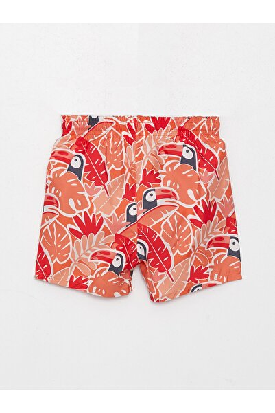 LC Waikiki Printed Elastic Waist Swim Shorts for Baby Boy