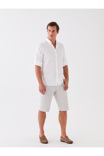 LC Waikiki Slim Fit Ανδρικές βερμούδες