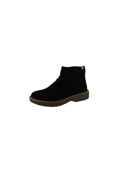El Naturalista Stiefelette - Schwarz - Flacher Absatz
