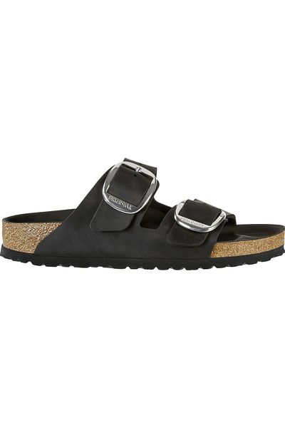 Birkenstock Sandalette - Schwarz - Flacher Absatz