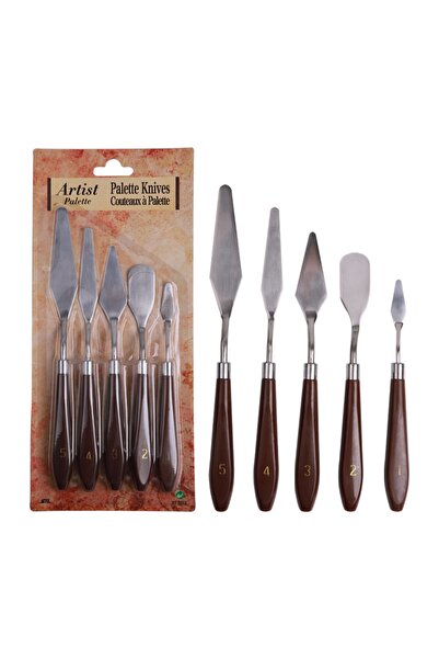 hobiadresi Metal Spatula Set of 5