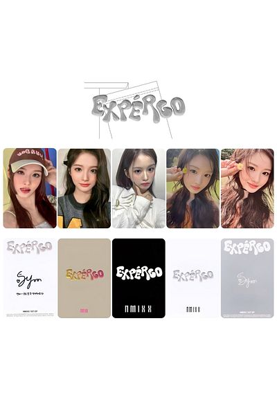 Kpop Dünyasi Nmıxx Sullyoon "Expergo" Pub PC Set