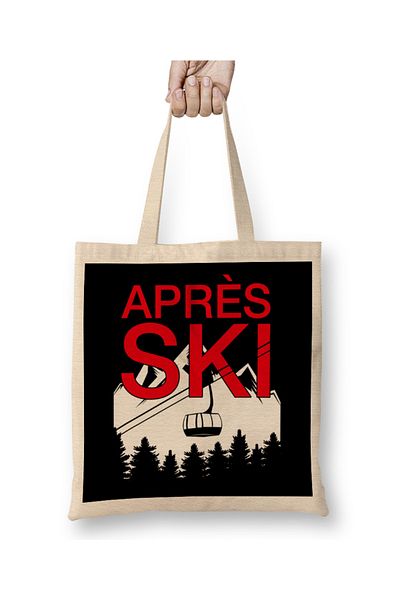 Baskı Dükkanı Apres Ski υφασμάτινη τσάντα με μακριά λαβή