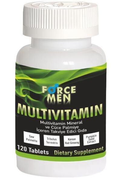 Force Nutrition Force Men Erkek Multivitamin 120 Tablet Saw Palmetto Tribulus