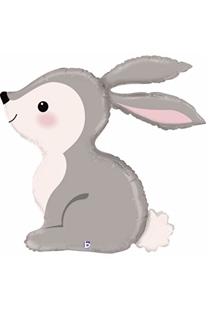 Parti Station Rabbit 3 Year Old Balloon Set Star Balloon Foil Set Rabbit Concept Birthday Set Age Balloon Set