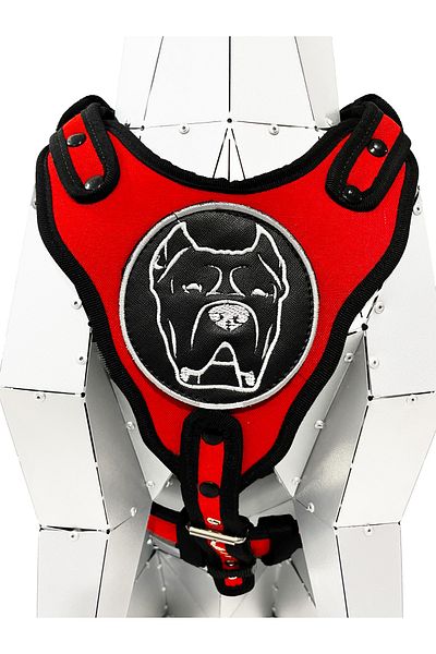 Tasma Market Red Cane Corso Dog Breast Collar Breast Collar