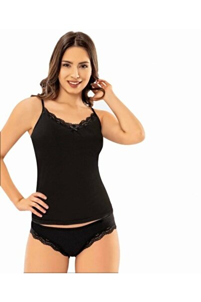 KOTA 2 Pieces Women's Black-white 2-Piece Thread Strap Athlete Panties Set