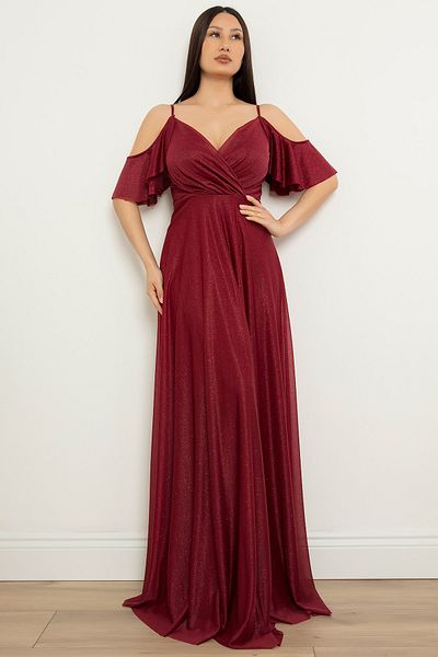 PULLIMM ROCHIE LUNGĂ CU BRETELE ARGINTII 13425