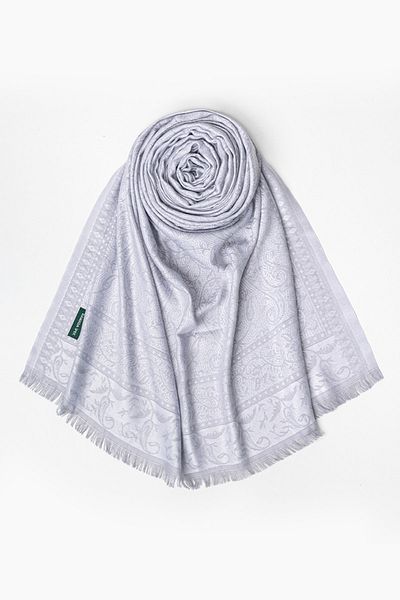 Ramada İpek Pashmina Gray Women's Shoulder Shawl